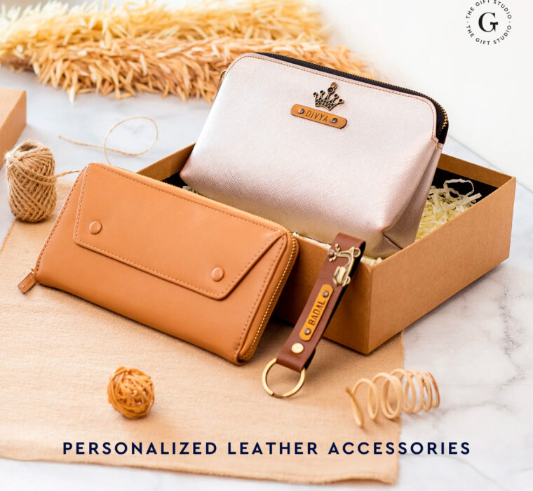 personalized leather accessories